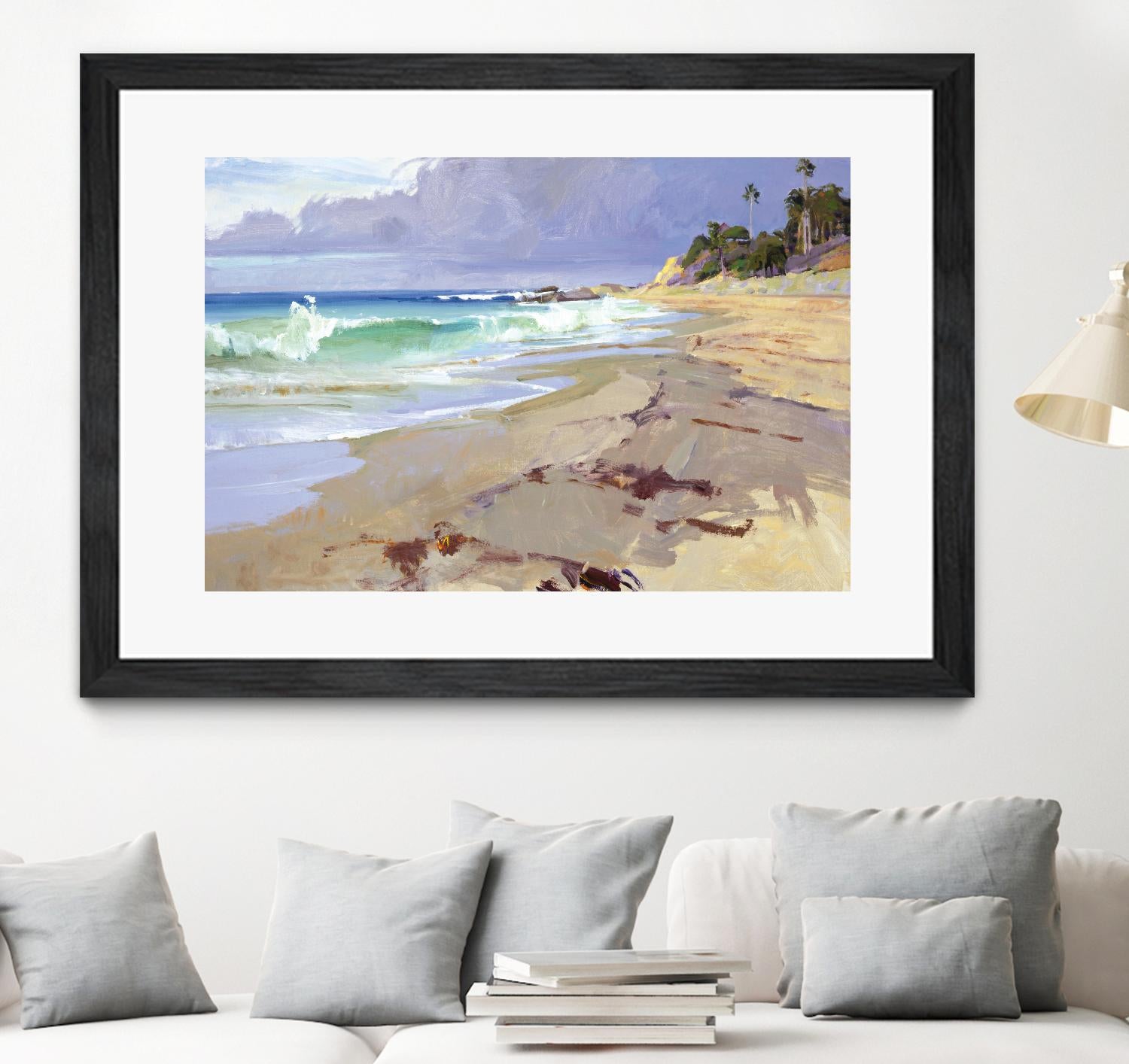 Weather Change by Marcia Burtt on GIANT ART - multicolor coastal; landscapes; contemporary