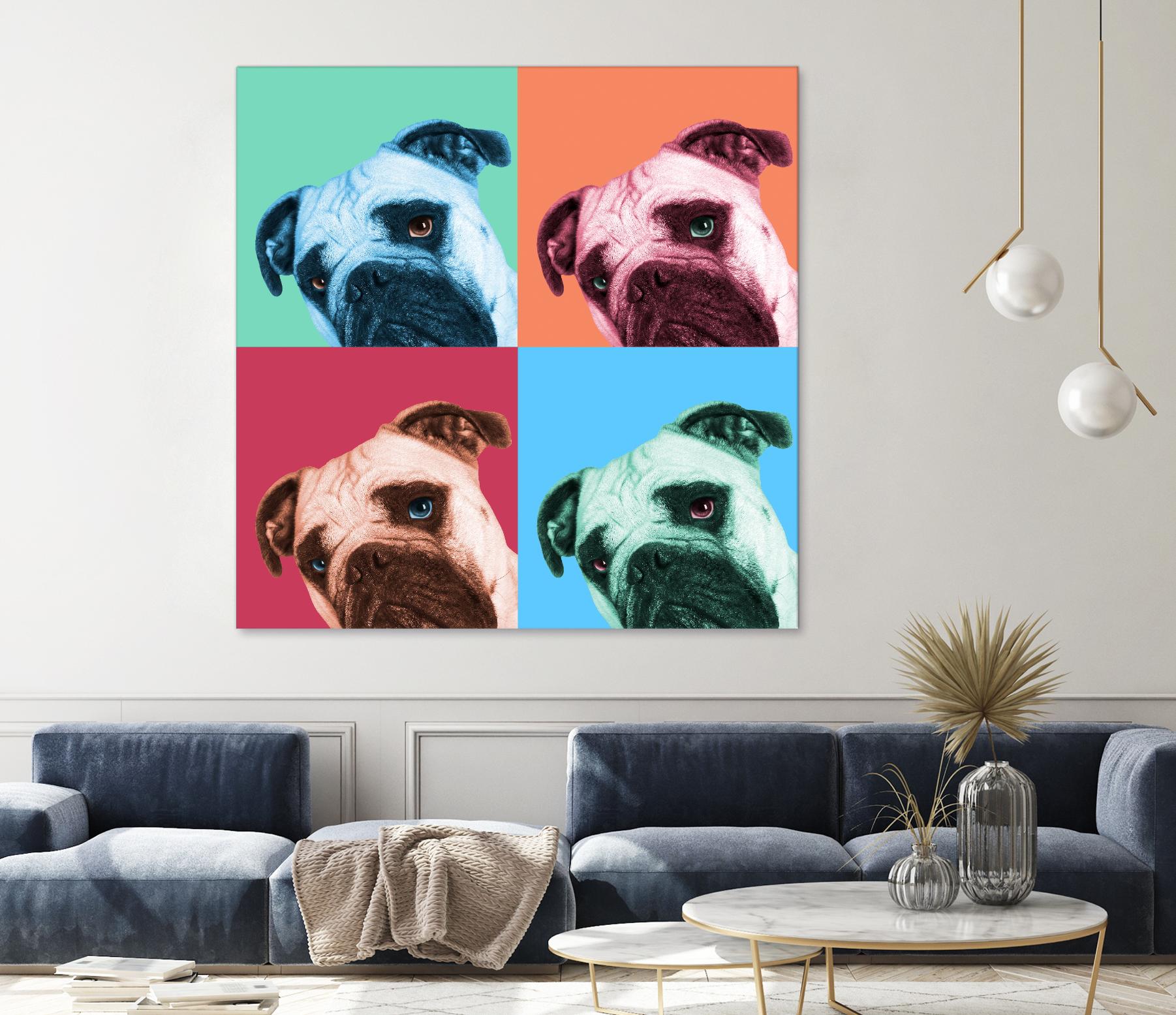 Que Pasa Pop by Jon Bertelli on GIANT ART - multicolor animals; photography; contemporary