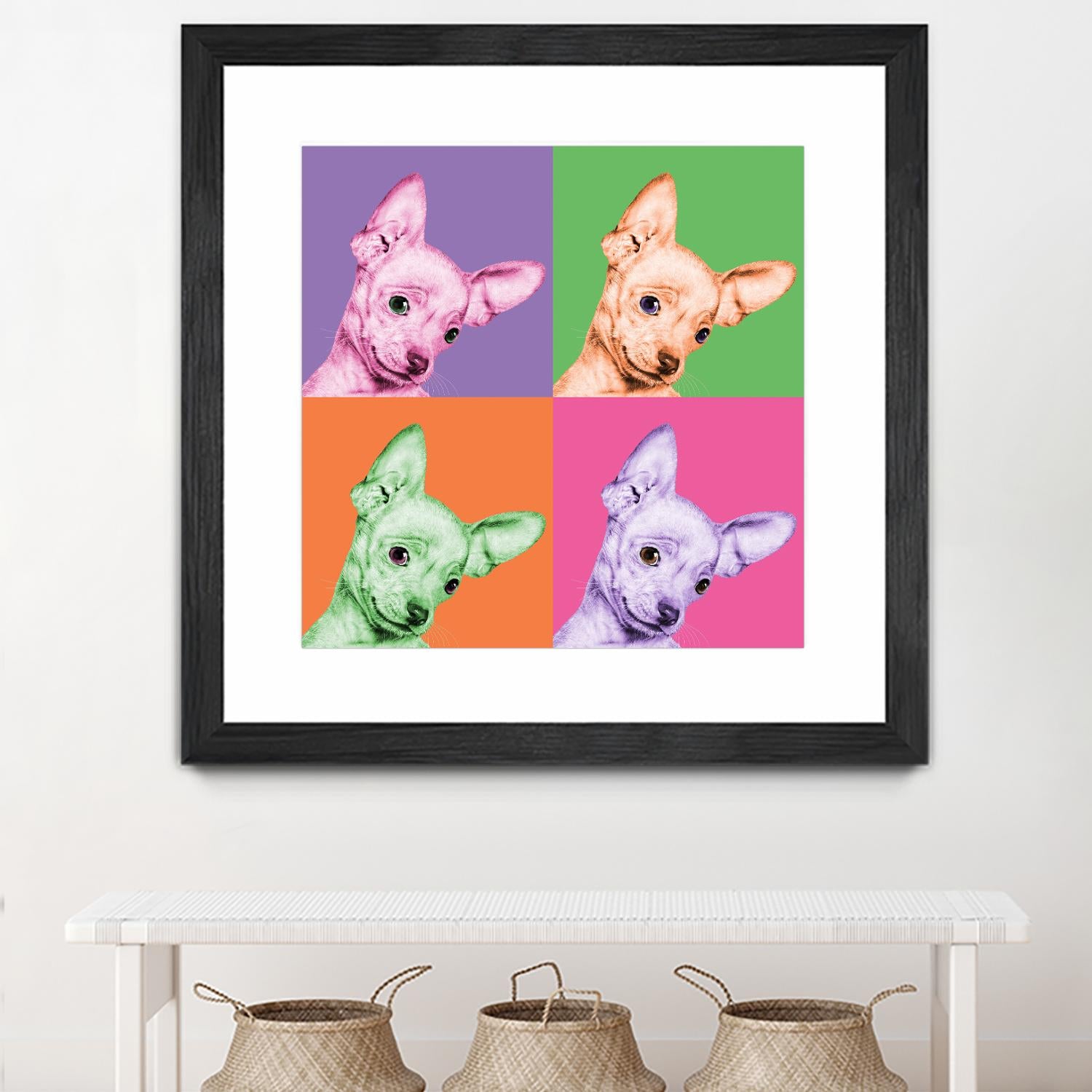 Sweet Chihuahua Pop by Jon Bertelli on GIANT ART - multicolor animals; photography; contemporary