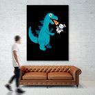 Everyone Loves Marshmallows by Michael Buxton on GIANT ART - multicolor urban/pop surrealism; novelty