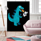 Everyone Loves Marshmallows by Michael Buxton on GIANT ART - multicolor urban/pop surrealism; novelty