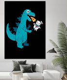 Everyone Loves Marshmallows by Michael Buxton on GIANT ART - multicolor urban/pop surrealism; novelty