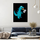 Everyone Loves Marshmallows by Michael Buxton on GIANT ART - multicolor urban/pop surrealism; novelty