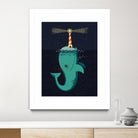 King of The Narwhals by Michael Buxton on GIANT ART - multicolor urban/pop surrealism; animals; children