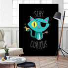 Stay Curious by Michael Buxton on GIANT ART - multicolor urban/pop surrealism; novelty; inspirational