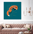 Stay Wild by Michael Buxton on GIANT ART - multicolor urban/pop surrealism; animals; inspirational