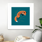 Stay Wild by Michael Buxton on GIANT ART - multicolor urban/pop surrealism; animals; inspirational