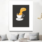 Tea Rex by Michael Buxton on GIANT ART - multicolor urban/pop surrealism; novelty