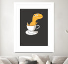 Tea Rex by Michael Buxton on GIANT ART - multicolor urban/pop surrealism; novelty