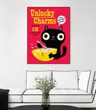 Unlucky Charms by Michael Buxton on GIANT ART - multicolor urban/pop surrealism; novelty; children; cuisine
