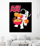 Alien Pops by Michael Buxton on GIANT ART - multicolor urban/pop surrealism; novelty; children; cuisine