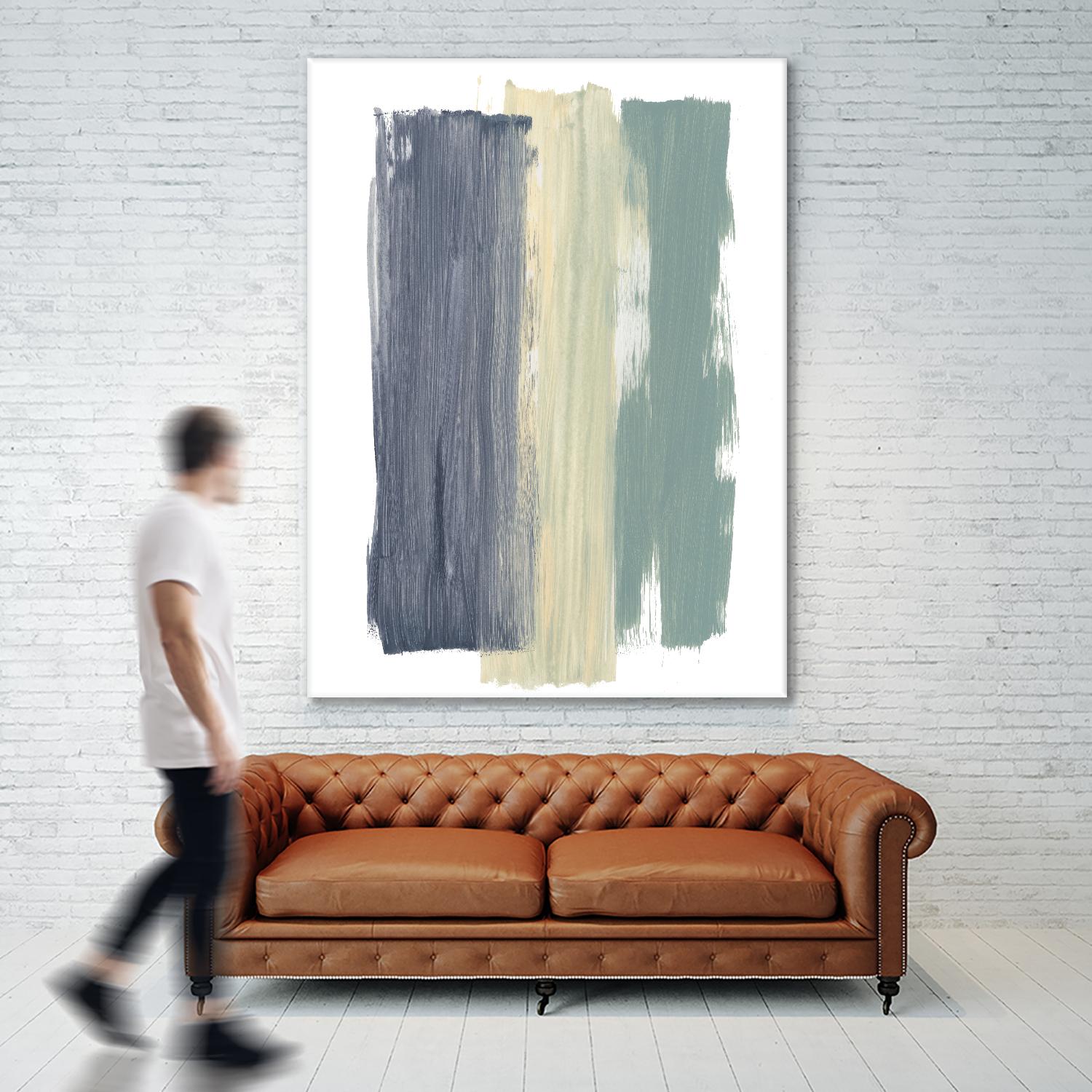 Striped Abstract by Bronwyn Baker on GIANT ART - multi abstracts, contemporary