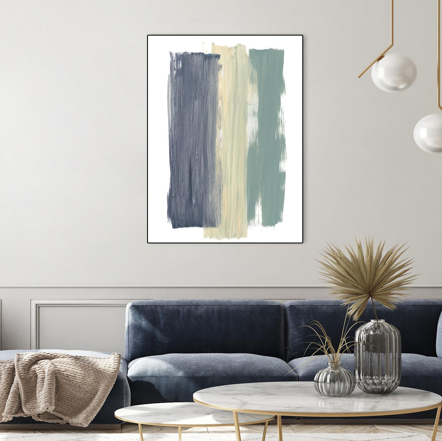Striped Abstract by Bronwyn Baker on GIANT ART - multi abstracts, contemporary