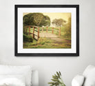 Sunday Stroll by Sylvia Coomes on GIANT ART - beige landscape