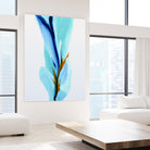 Springs Calling Card by Patricia Coulter on GIANT ART - blue abstract