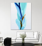 Springs Calling Card by Patricia Coulter on GIANT ART - blue abstract