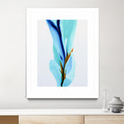 Springs Calling Card by Patricia Coulter on GIANT ART - blue abstract