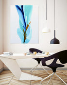 Springs Calling Card by Patricia Coulter on GIANT ART - blue abstract
