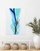 Springs Calling Card by Patricia Coulter on GIANT ART - blue abstract