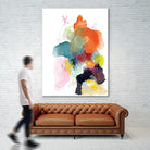 Ave del paraiso by A. Vega on GIANT ART - green floral