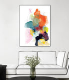 Ave del paraiso by A. Vega on GIANT ART - green floral