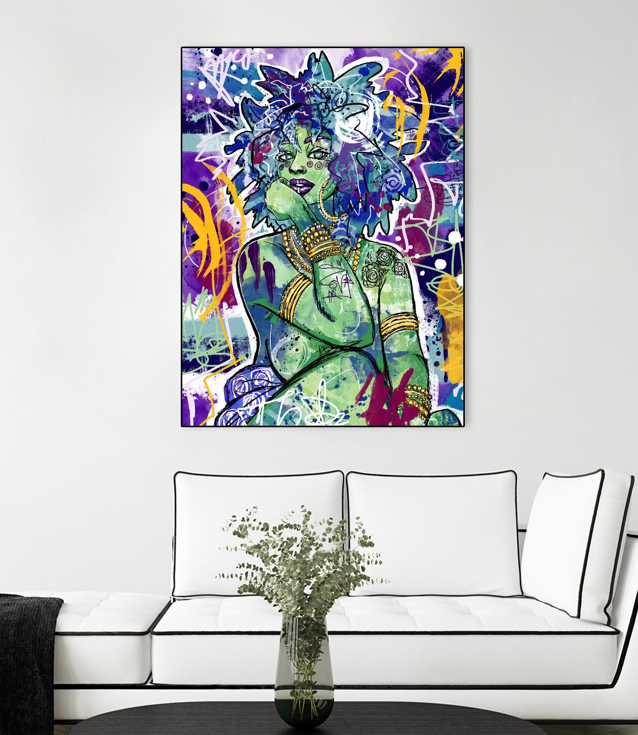 Fruit bowl I by A. Vega on GIANT ART - orange fruit-food-drink