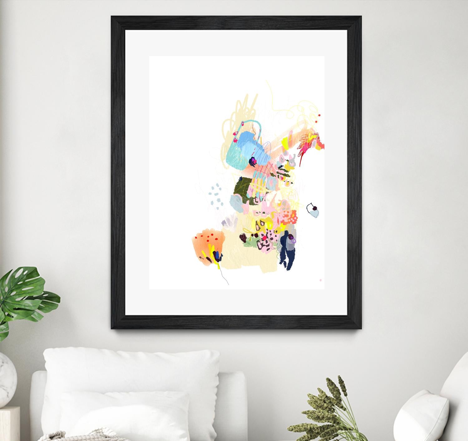 Estudio de Orquideas I by A. Vega on GIANT ART - white floral