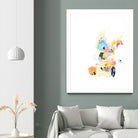 Estudio de Orquideas I by A. Vega on GIANT ART - white floral