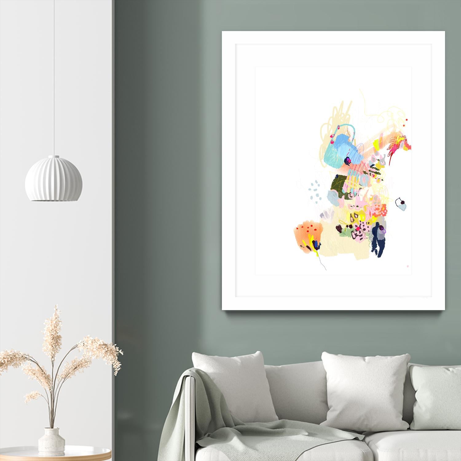 Estudio de Orquideas I by A. Vega on GIANT ART - white floral