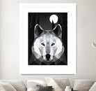 Tundra Wolf by Davies Babies on GIANT ART - multicolor animals; contemporary