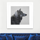 Winter Wolf by Davies Babies on GIANT ART - multicolor animals; contemporary