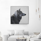 Winter Wolf by Davies Babies on GIANT ART - multicolor animals; contemporary