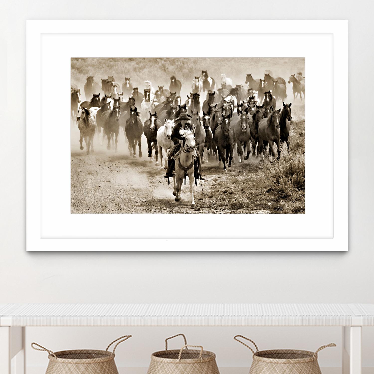 Heading Home by Lisa Dearing on GIANT ART - multicolor photography; animals; figurative