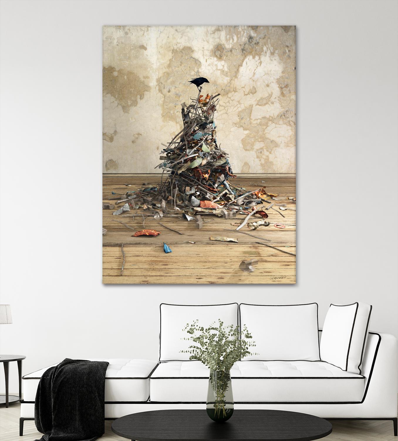 New Worth by Cynthia Decker on GIANT ART - multi contemporary, animals, urban/pop surrealism, birds