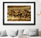 Unbroken by Lisa Dearing on GIANT ART - beige animals