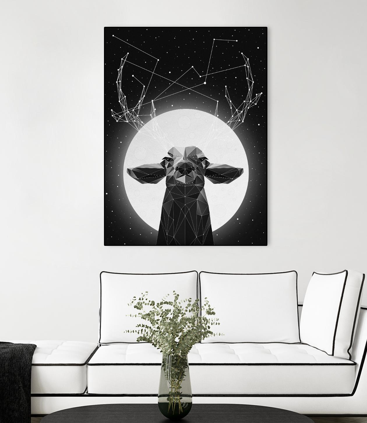 Banyon Deer by Davies Babies on GIANT ART - multicolor animals; contemporary