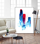 The Wolf of the City by Robert Farkas on GIANT ART - pink men and women