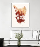 Blind Fox by Robert Farkas on GIANT ART - orange animals