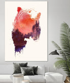 Love Forever by Robert Farkas on GIANT ART - purple animals