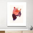 Love Forever by Robert Farkas on GIANT ART - purple animals
