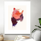 Love Forever by Robert Farkas on GIANT ART - purple animals