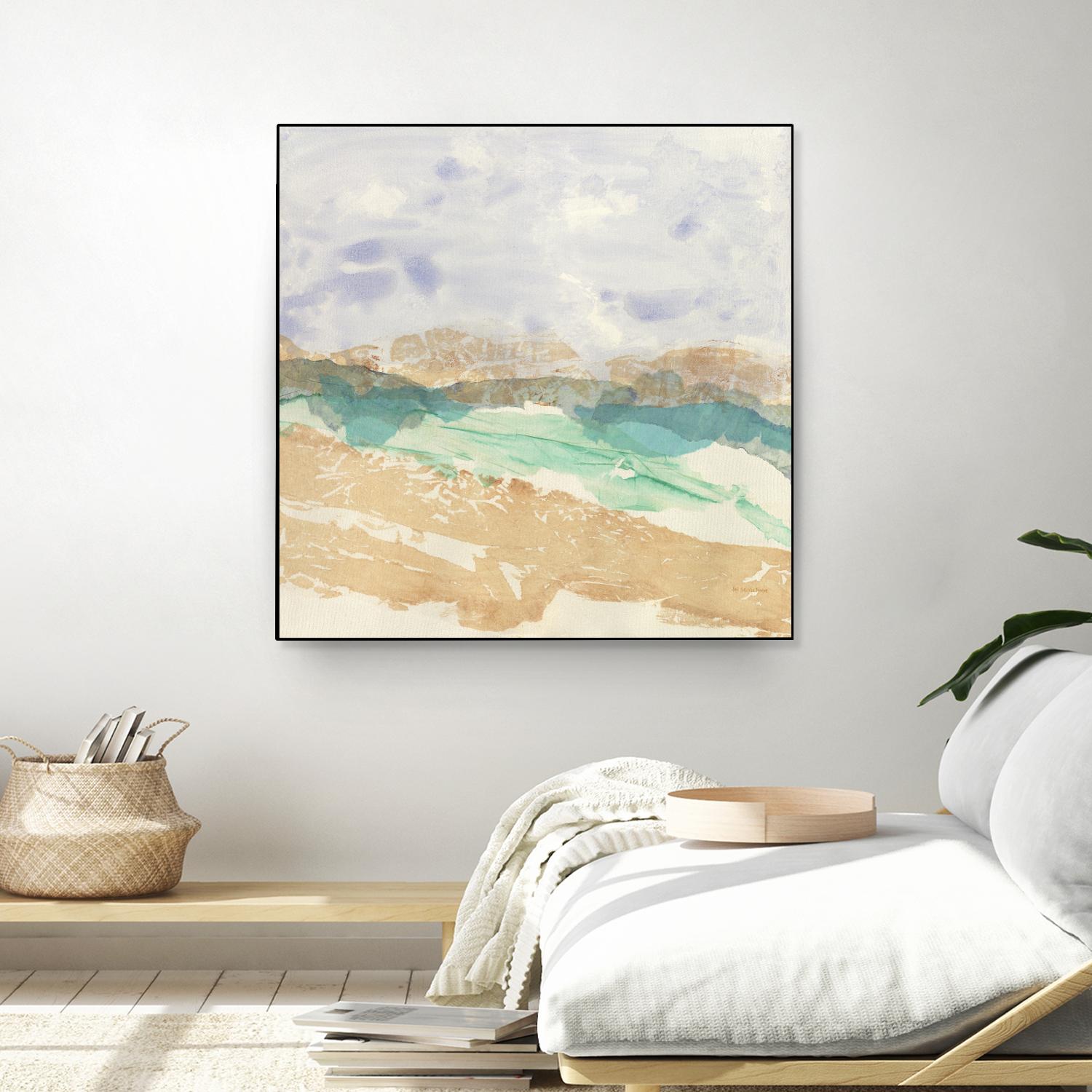 Mountain in Washi by Jan Sullivan Fowler on GIANT ART - multicolor abstracts; contemporary
