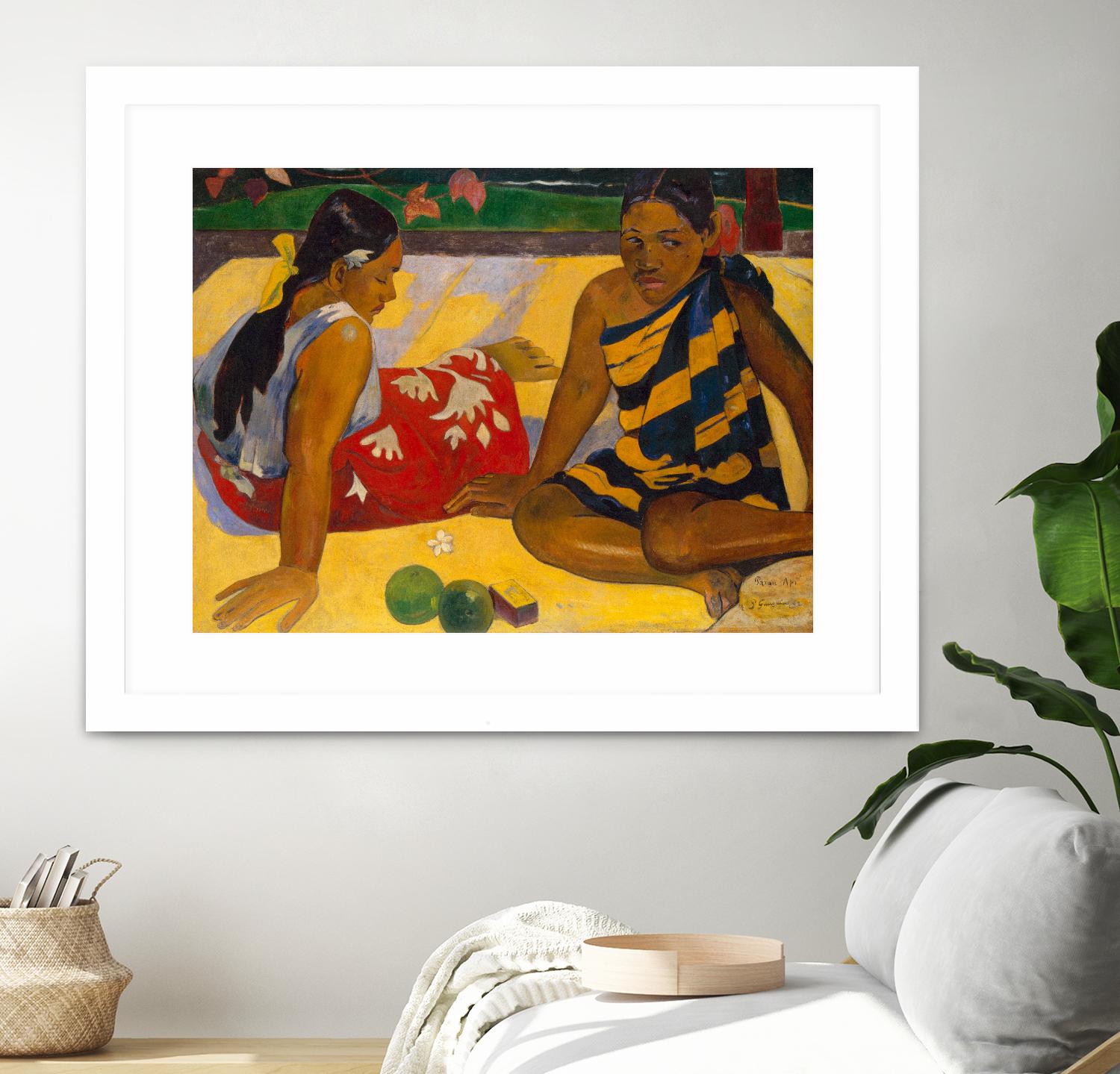 What News by Paul Gauguin on GIANT ART - multicolor museum; figurative