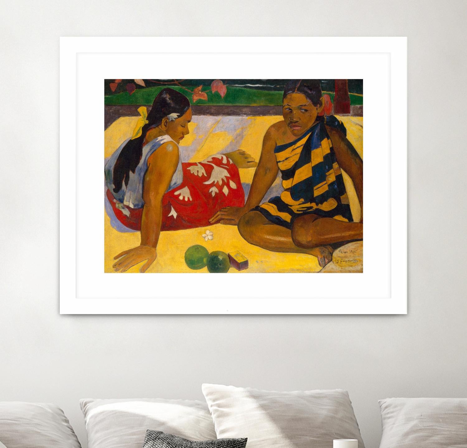 What News by Paul Gauguin on GIANT ART - multicolor museum; figurative