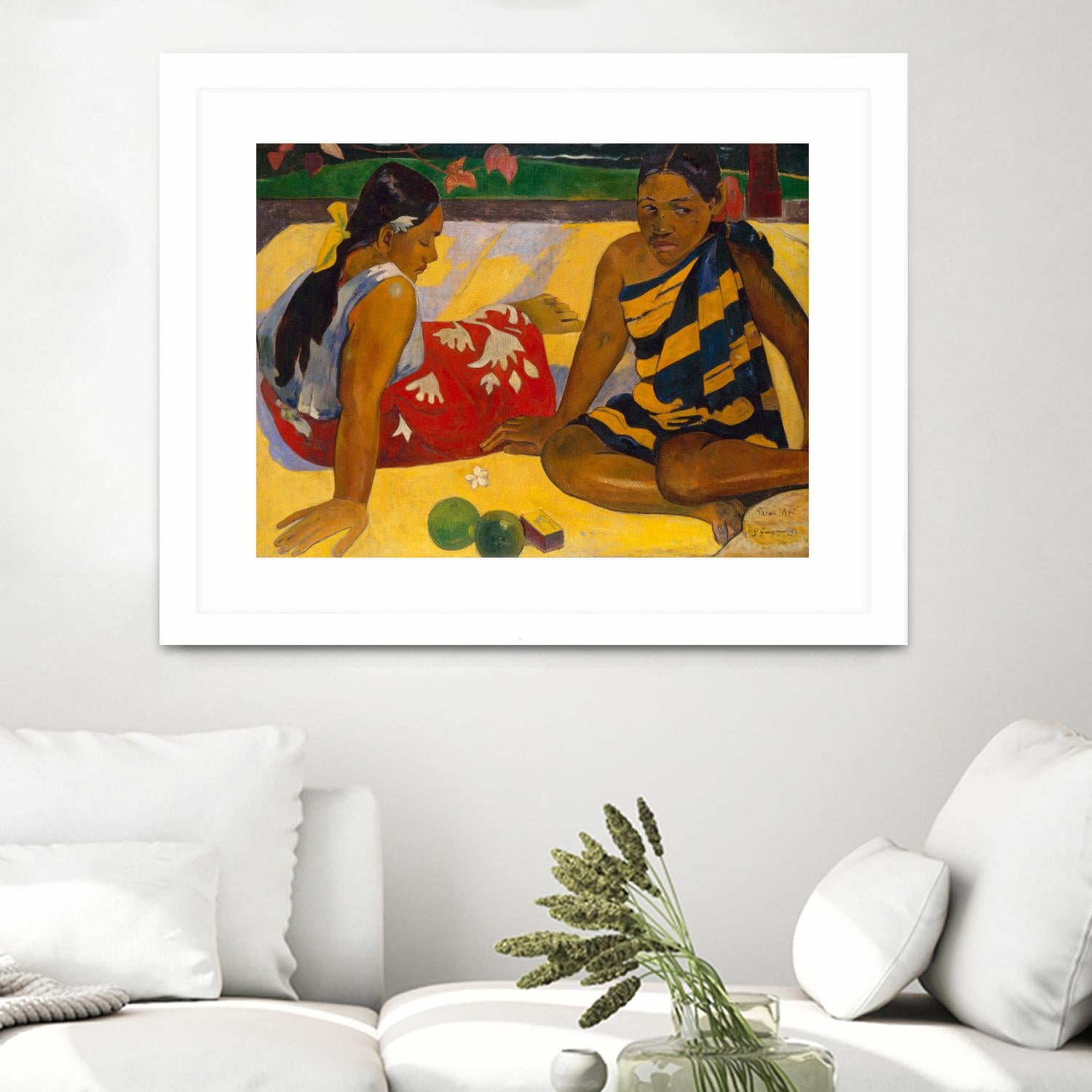 What News by Paul Gauguin on GIANT ART - multicolor museum; figurative