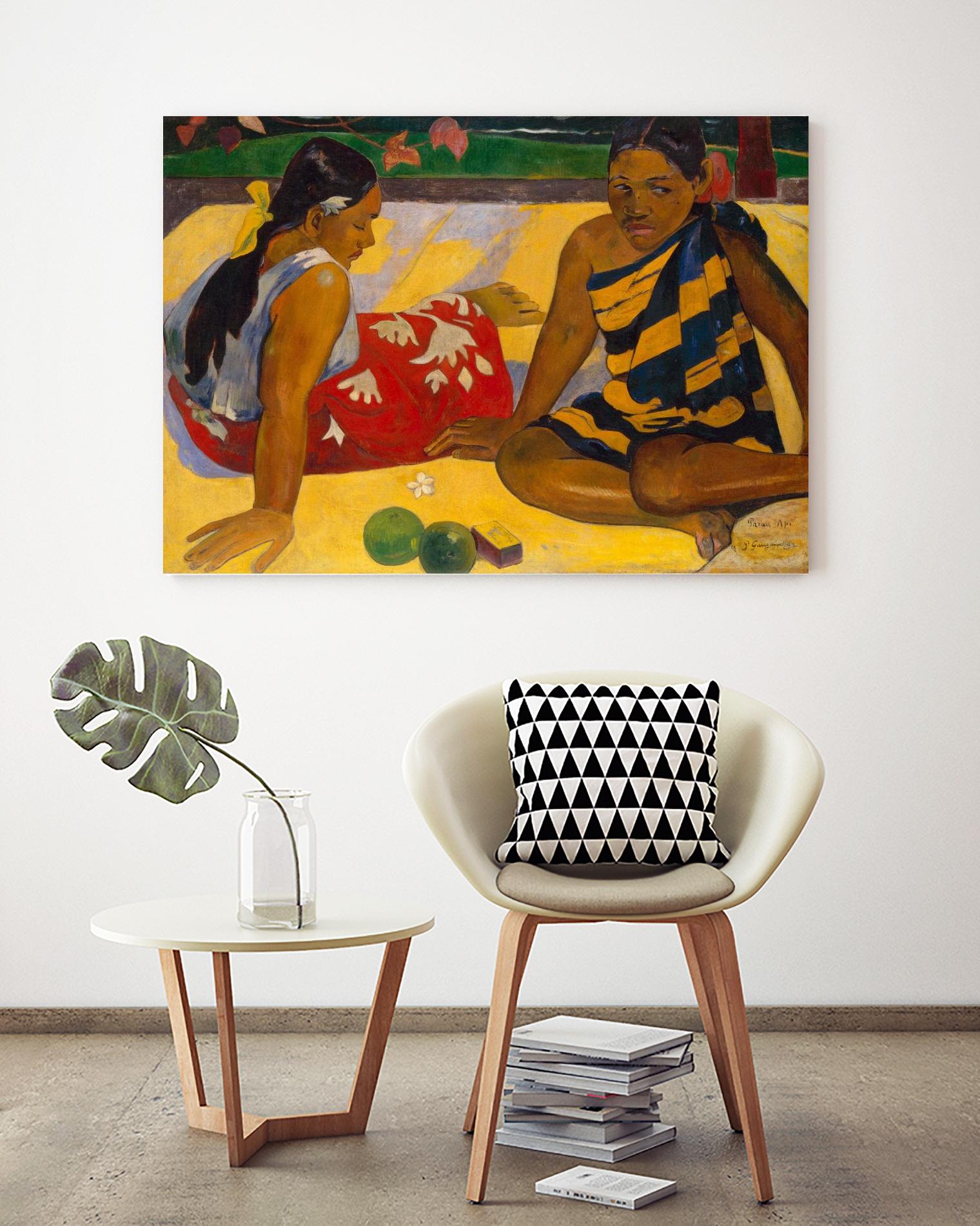What News by Paul Gauguin on GIANT ART - multicolor museum; figurative