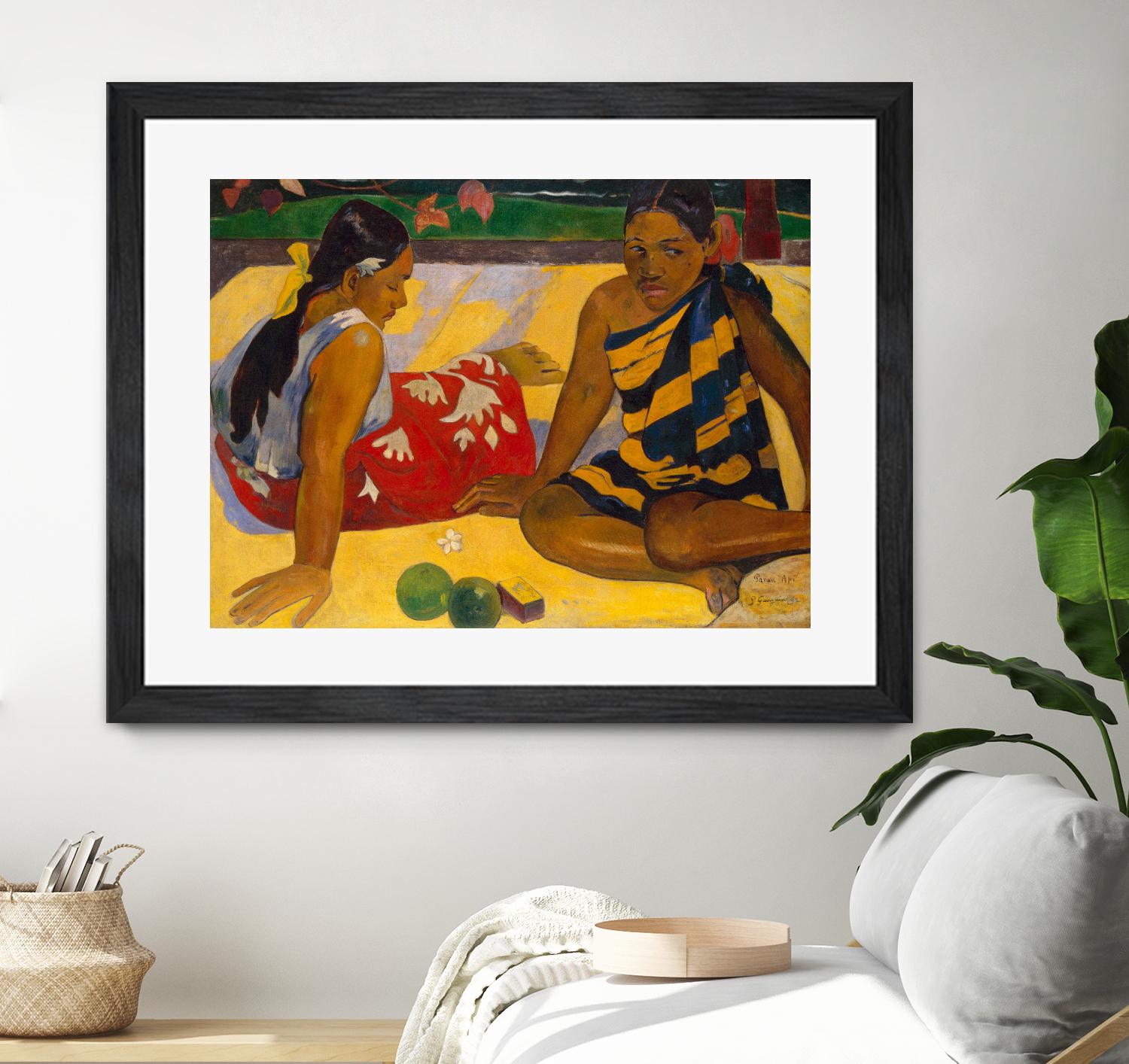 What News by Paul Gauguin on GIANT ART - multicolor museum; figurative