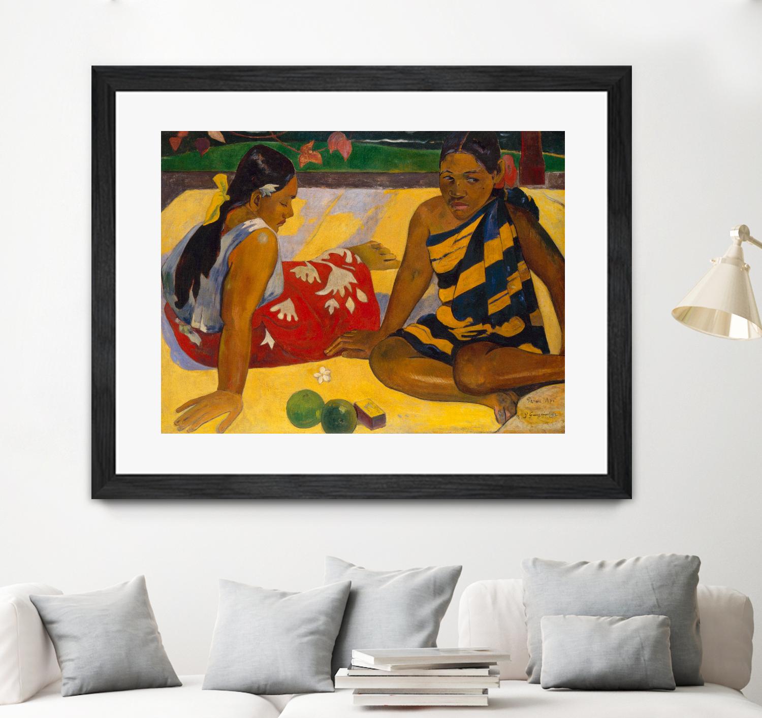 What News by Paul Gauguin on GIANT ART - multicolor museum; figurative
