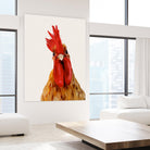 Chicken or The Egg? by Green Lili on GIANT ART - multicolor contemporary; animals