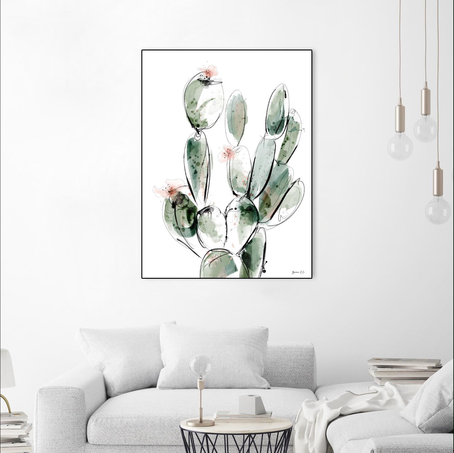 Prickly Pear by Green Lili on GIANT ART - multicolor contemporary